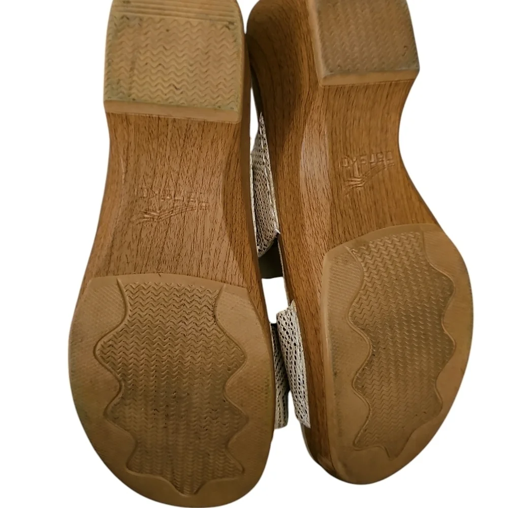 Dansko sz 41 Sophie sandals cream gold sz 11 SH393 - Picture 6 of 8